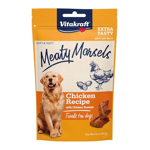 Vitakraft Meaty Morsels Dog Treats Chicken & Sausage