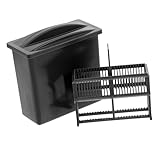 Amélioration du flux de travail : le réservoir de de laboratoire élimine les étapes inutiles lors de la manipulation des lames, agissant comme un accessoire de rack de laboratoire clé qui augmente la productivité et la précision des procédures expérimentales, accessoires de microscope, bouteilles avec couvercles