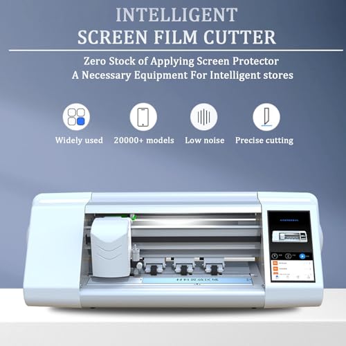 Folienschneidemaschine für Displayschutzfolien, präziser TPU-Schneider für Handys, Tablets, Uhren