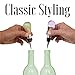 Savannah Classic Chrome Style Bottle Stopper with 3/8