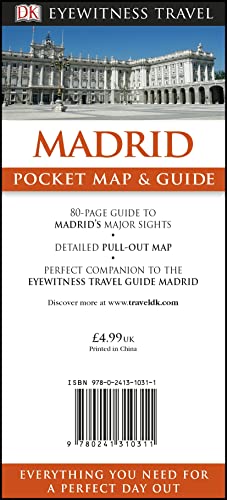 Dk 9780241310311 Madrid Pocket Map And Guide thumb #1