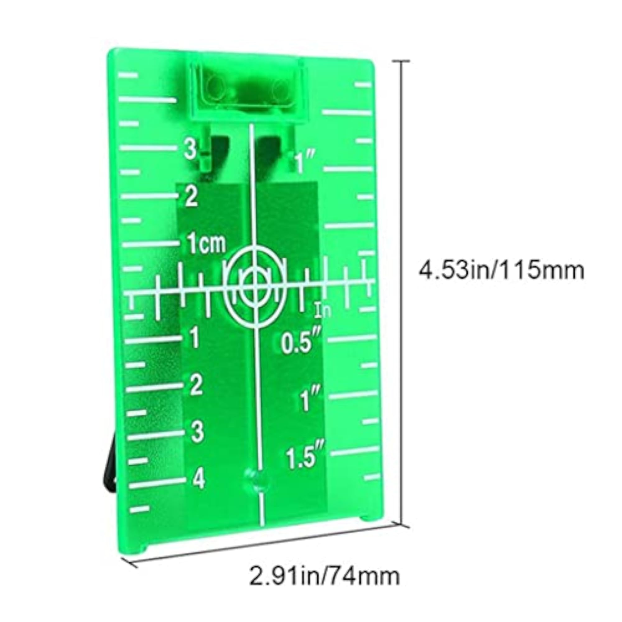 Magnetic Floor Laser Target Plate Card with Stand