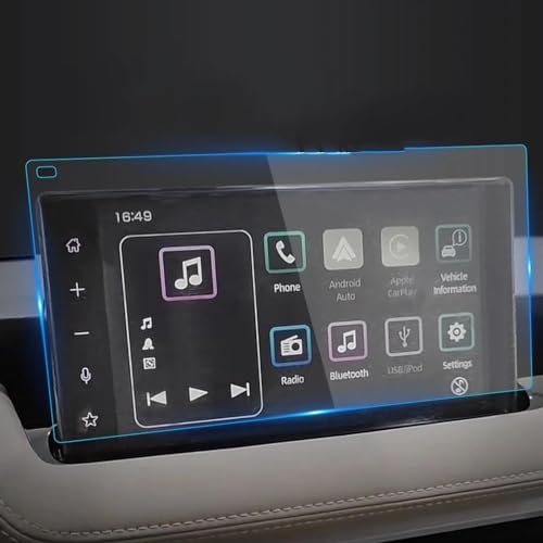Film en verre trempé Toyota Vios protection écran console centrale anti-rayure 23 pouces