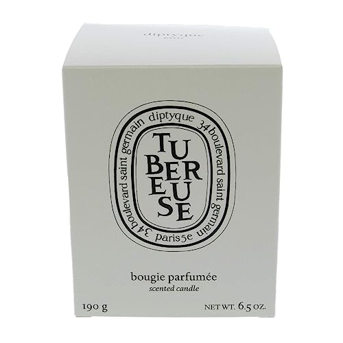 Diptyque Tubereuse Candle-6.5 Oz., White (11033U), Scented #TOP2