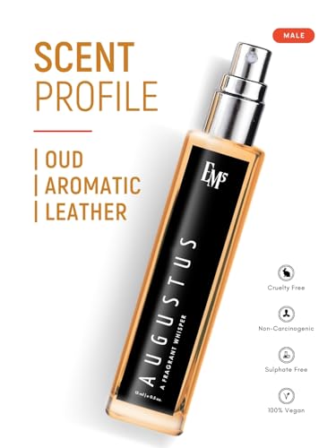 Image of EM5 Augustus Perfume for Men & Women | Oud Leather Fresh Spicy Woody Fragrance | Eau de Parfum Spray | Luxury Gift for Him & Her | 15ml