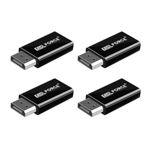 ���{�̒������ MSL FORCE DP (�I�X) to HDMI (���X) �ϊ��A�_�v�^ 4K30Hz �f�B�X�v���C�|�[�g hdtv ���� �}���`�f�B�X�v���C�Ή� uc05 (4�Z�b�g)
