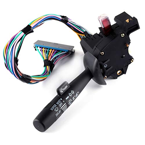 26100986 Combination Switch Includes Turn Signal Wiper Delay Washer Mist Fits for 1995-97 for Chevy Blazer S10 1995-2000 for Chevy/for GMC C/K1500 2500 3500 Truck 1996-00 for fo by SCITOO - Image 8