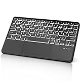 Tastatur mit Touchpad: Verwenden Sie vertraute Multi-Gesten-Steuerungen, um auf dem Tablet auf eine ganz neue Art und Weise zu navigieren. Bearbeiten Sie Dokumente, navigieren Sie durch Apps und erstellen Sie Präsentationen schnell und präzise.