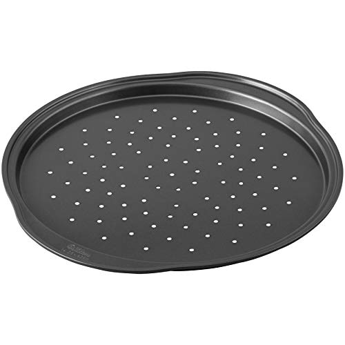 Wilton Perfect Results Non-Stick Crisper, 14-Inch Pizza Pan, 0, Silver #TOP2