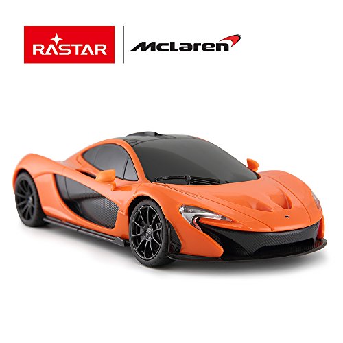 Rastar Rc Car | 1:24 Scale Mclaren P1 Remote Control Toy Car, R/C Model Vehicle For Kids – Orange #TOP3