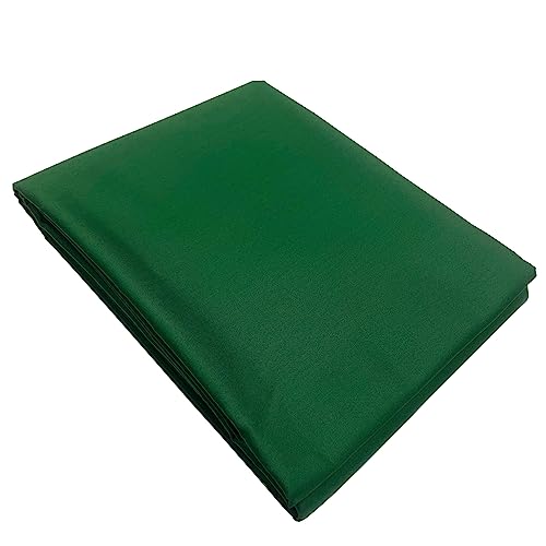 LUMANSUO 100% Cotton Fabric by The Yard?Quilting Fabric for Sewing,Crafts,Embroidery,Quilt Backing, Width 64 inches by Length 2 Yards DarkGreen Muslin Fabric