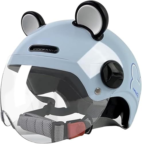 Casque enfant visière homologué ECE 22.06 pour vélo et trottinette 2-10 ans