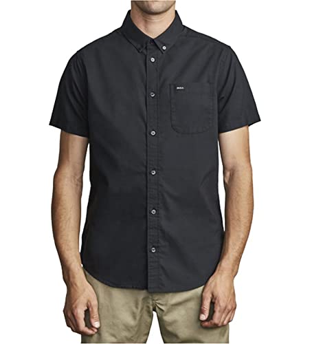 RVCA Men's That'll Do Stretch Short Sleeve Woven