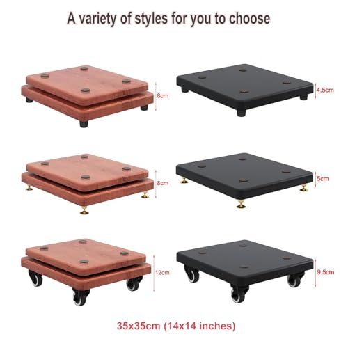Supports d'enceintes et base stabilisatrice absorption acoustique
