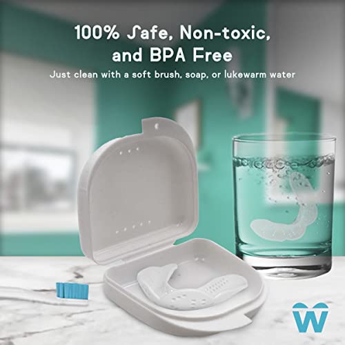 Whitee Anti Knarsbitje tegen Tandenknarsen & Bruxisme - Nachtbeugel - Tandenknars bitje - Gebitsbeschermer - Image 3