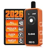 TPMS Relearn Tool for Car Tire Sensor, FIRSTOOL EL-50448 TPMS Reset Tool Tire Sensor Programmer, OEC-T5 TPMS Programming Tool Tire Pressure Sensor Reset Tool for GM Series Vehicles 2006-2026