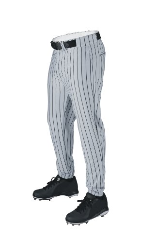 WILSON Sporting Goods Deluxe Adult Poly Warp Knit Pinstrip Baseball Pant