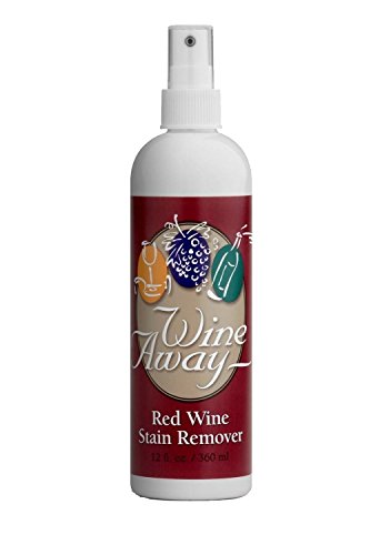 Wine Away Red Wine Stain Remover - Perfect Fabric Upholstery and Carpet Cleaner Spray Solution - Removes Wine Spots - Wine Out - Zero Odor - Spray and Wash Laundry to Vanish Stain - 12-Ounce, Set of 4