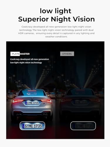 Dash Cam Front Rear: 4K+1080P Full HD Dashcam Free 64GB Card, with 5G WiFi GPS, Dual Dash Camera for Cars with 3" IPS Screen, Night Vision, HDR, App Control, 24H Parking Mode, Loop Record - Image 4