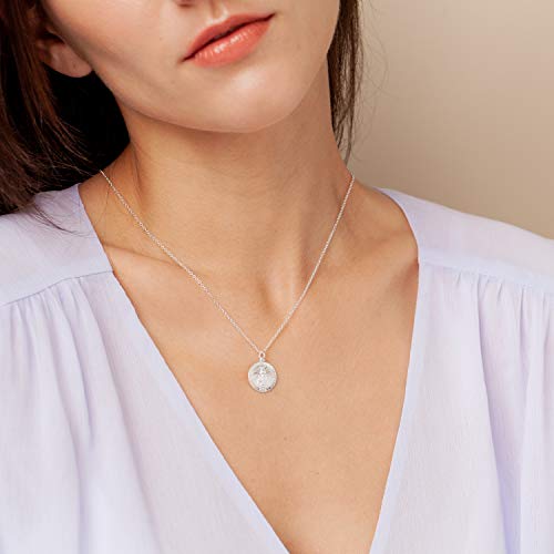 Dainty Necklace For Women, Solid 925 Sterling Silver or 14k Gold Filled Metals, Fine chain, Meaningful Pendant Gift For Her, Made In USA, 16"-18" Adjustable4