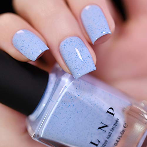 Image of ILNP Bluebird - Perano Blue Speckled Nail Polish
