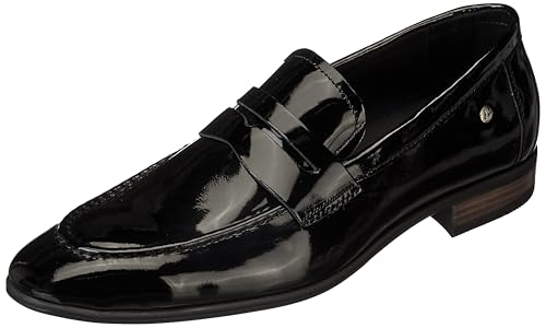 Image of Hush Puppies Mens Bond Street Patent Uniform Dress Shoe