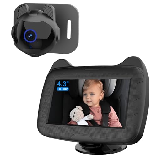 Caméra bébé voiture vision nocturne résout le problème du miroir sombre