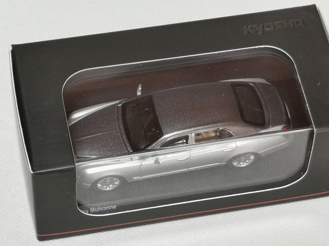 Amazon | 京商 1/64 Bentley Mulsanne Light gray metallic