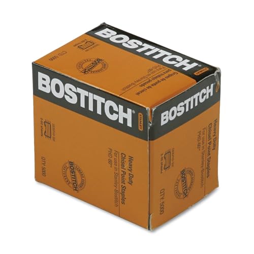 Bostitch Office Heavy Duty Premium Staples for PHD60 and PHD60R, 2-60 Sheets, 5,000 Per Box (SB35PHD-5M)