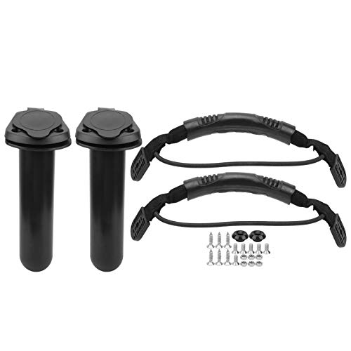 Support de canne pour kayak et bateau avec boucle de fixation oblique