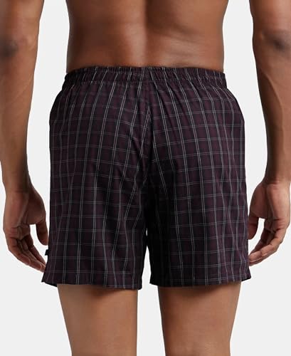 Image of Jockey 8222 Men's Super Combed Mercerized Cotton Woven Printed Inner Boxers with Ultrasoft and Durable Inner Waistband (Pack of 2)