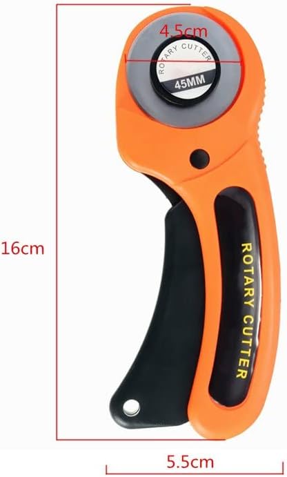 45Mm Rotary Cutter For Leather Set Blades For Fabric 28Mm Circular Quilting Cutting Patchwork Cut Tool Quilter Leather Cutter - (Color: 28mm Rotary Cutter)