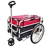 ZPDD Multifunctionele multifunctionele fietskar voor kindervracht en winkelwagen Tuinwagen