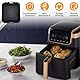 Heißluftfritteuse Zubehör für Ninja Heißluftfritteuse Max Pro 6,2 L AF180EU, Airfryer Silikonformen für perfekte Ergebnisse! Es eignet sich auch für AF181 AF180 AF141AF140 Diese Modelle