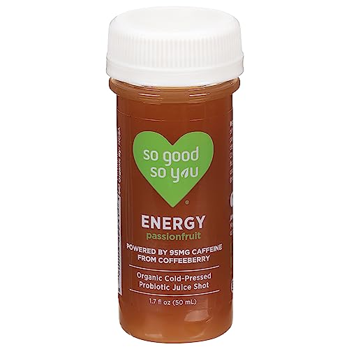 So Good So You Organic Energy Passionfruit Shot 1.7 FZ