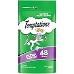 Temptations Classic Crunchy and Soft Cat Treats Seafood Medley Flavor, 48 oz. Pouch