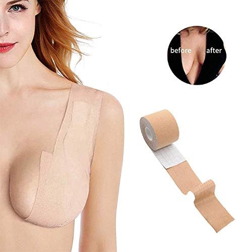 Miniatura 4 de Waterproof Breast Tape, Adhesive Bra Body Tape - Boob Tape for Lifting SmallLarge Breasts, A-E Cups