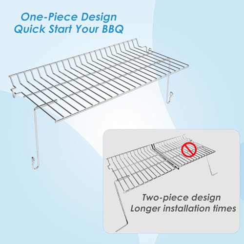 Image of Warming Rack Grill Parts for Char Griller 5050, 3001, 5650, 5072, Grill Rack for Char Griller Replacement Parts 5050, Warming Grate for Char Griller Parts 5650