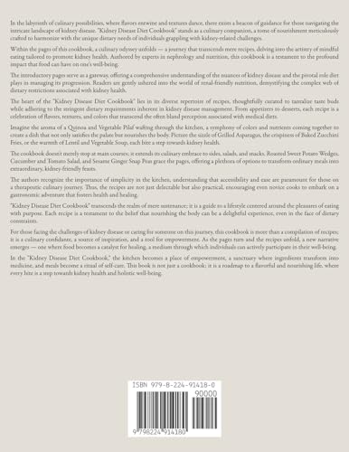 Kidney Disease Diet Cookbook: Renew Your Health: An All-Inclusive Handbook of Nutritious Recipes for