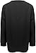 Women's Crew Neck Waffle Textured Pullover Tops Button Up Long Sleeve Henley Shirts Dressy Casual Fashion Blouses (Black,5X-Large)