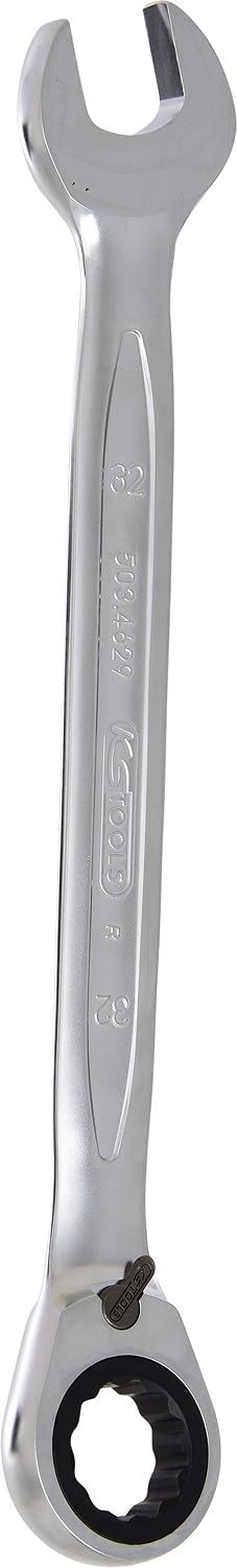 KS Tools 503.4629 GEARplus Ratschenringmaulschlüssel,umschaltbar,32mm, Farbe, 32 mm
