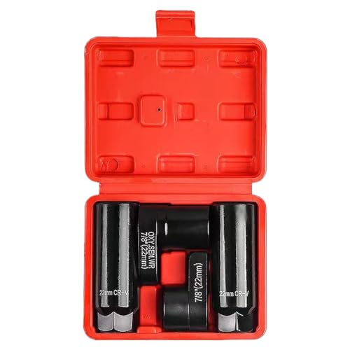 Douilles pour capteur O2 outil de démontage montage sonde oxygène voiture remorque avec coffret