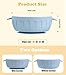 iNeibo 4 Packs Porcelain Baby Bowls with Silicone Sleeve for Toddler Feeding, BPA-Free, Non Slip, Microwave & Dishwasher Safe