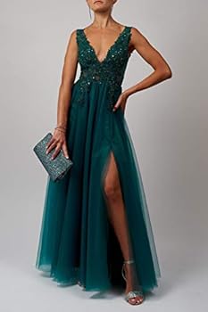 Mascara Forest Green Mc186051 Embroidered Lace Prom Dress, Forest Green :  Amazon.se: Fashion