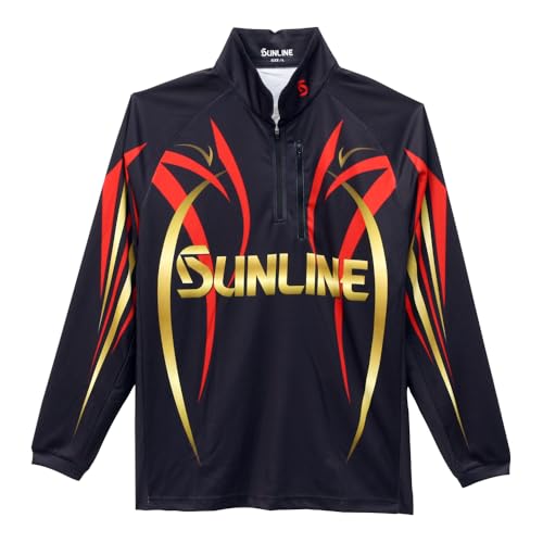 [サンライン] シャツ PRODRYシャツ(長袖) SUW-04501CW ブラック 4Lサイズのサムネイル