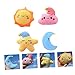 Toyvian 4piezas Adornos Colgantes De Peluche Forma De Sol Luna y Accesorios para Llaveros y Decoración De Bolsos para Celebraciones y Imagen de Toyvian 4piezas Adornos Colgantes De Peluche Forma De Sol Luna y Accesorios para Llaveros y Decoración De Bolsos para Celebraciones y