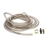 COLLBATH Aquarium Siphon Schlauch mit PVC-düse und Klemme Kiesreiniger Mulmsauger für Stressfreie...