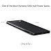 Attom Tech Triple USB Outputs Super Slim Power Bank Ultra Thin, 5000mAh Mini Portable Charger External Phone Battery Pack Small Dual USB Outlet, Emergency Phone Power Backup