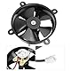 Muffin Fan, 6 Zoll Heizkörper Thermoelektrischer Lüfter 150c 200cc Fit für Quad Dirt Bike Atv Buggy Oorway Raum zu Raum Holzofen Kamin Zirkulation