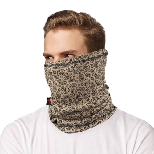 Image of FR Neck Gaiter Fire Resistant Face Mask for Emergency Prep, Wildfire Safety - Moisture-Wicking Cotton ASTM Certified